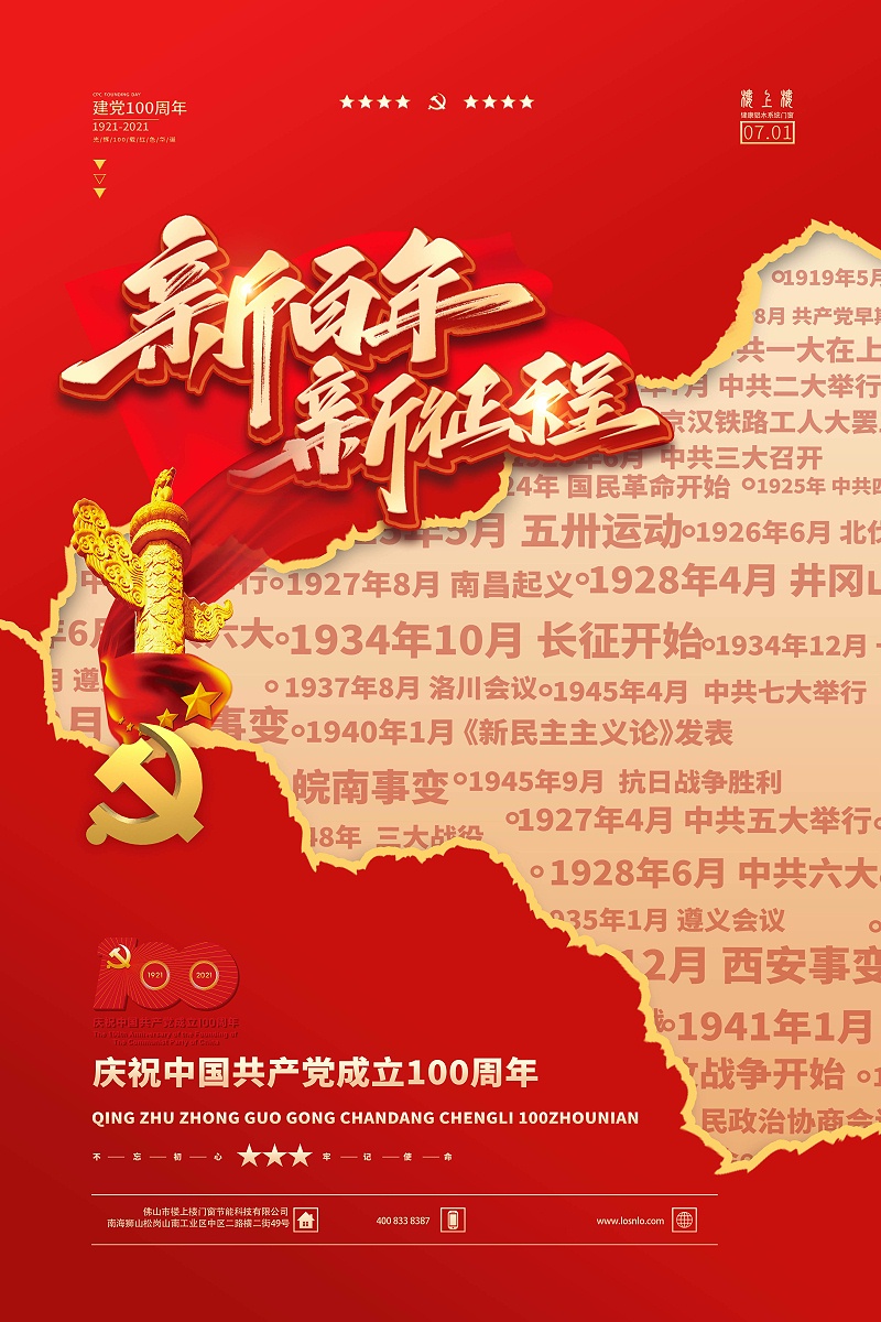 樓上樓|不忘初心,砥礪前行,慶祝建黨100周年！